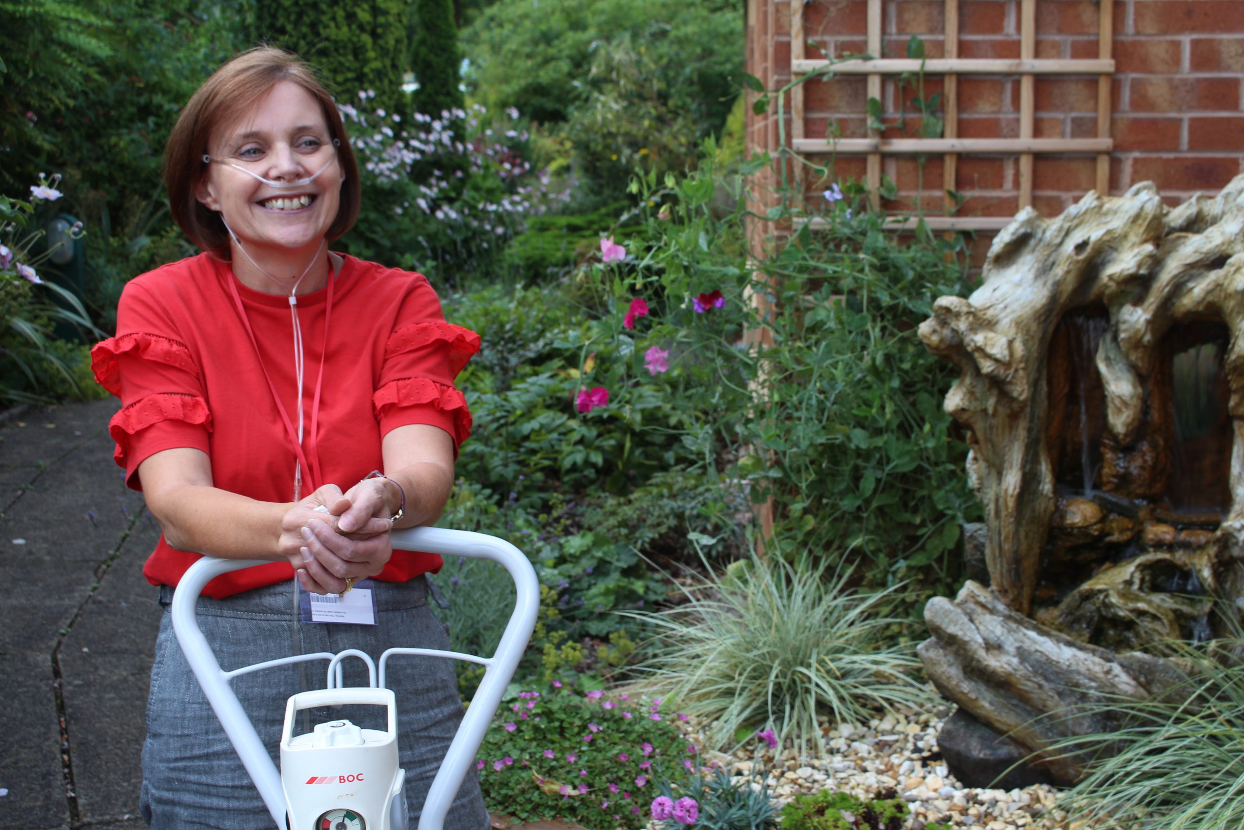 A patient at Katharine House Hospice