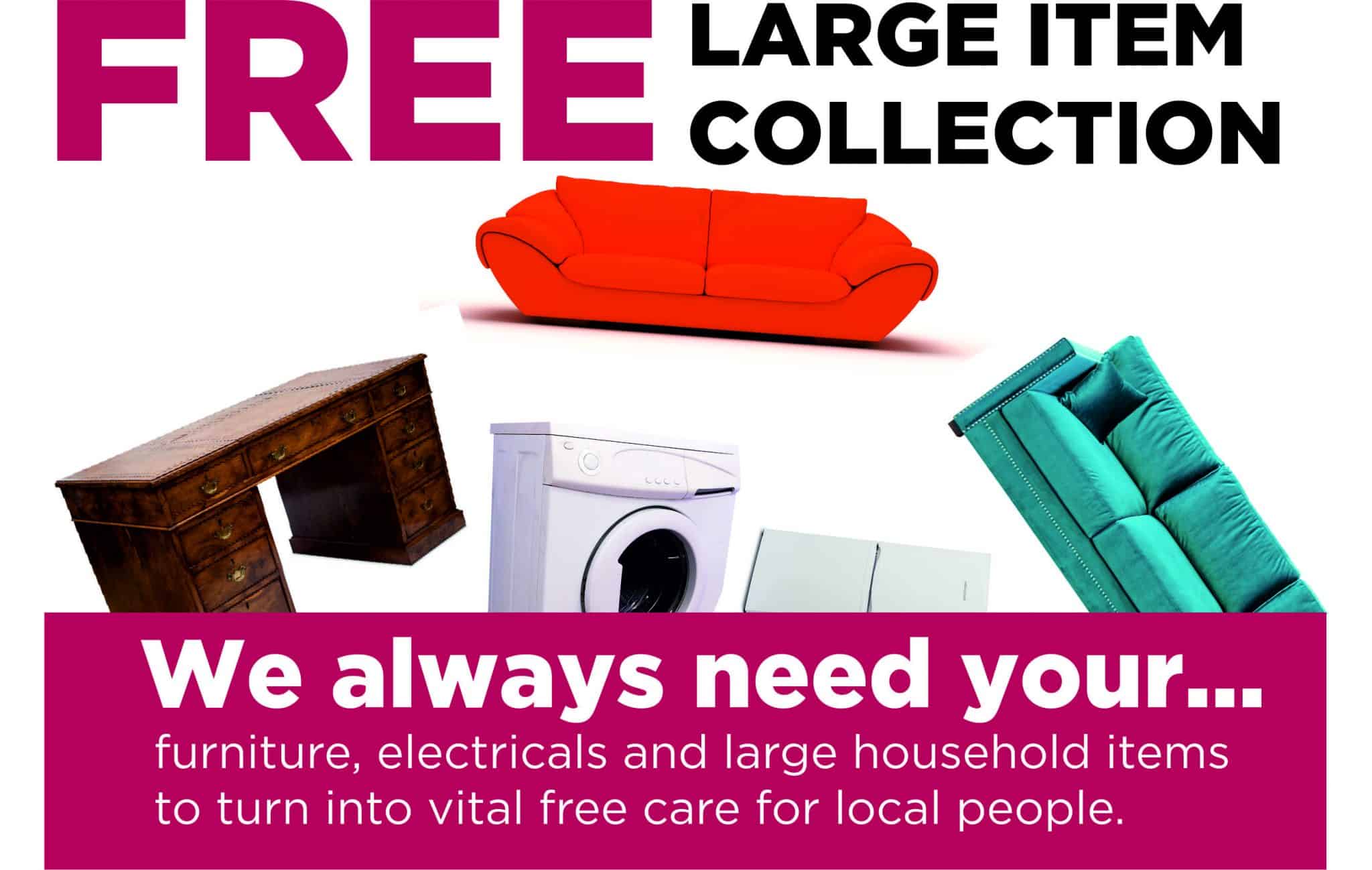 Free furniture collection Katharine House Hospice