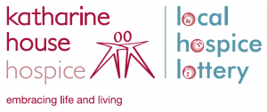 Katharine House Hospice logo and the Local Hospice Lottery logo