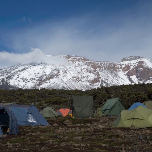 Kilimanjaro Tent setup