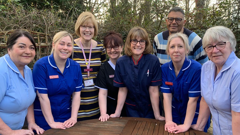 The Therapy and Wellbeing team at Katharine House Hospice.