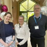 Staff and volunteers pictured at the opening of the Therapy & Wellbeing Centre at Katharine House Hospice.
