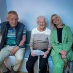 Staff and volunteers pictured at the opening of the Therapy & Wellbeing Centre at Katharine House Hospice.