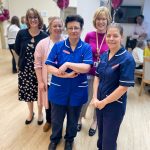 Staff and volunteers pictured at the opening of the Therapy & Wellbeing Centre at Katharine House Hospice.