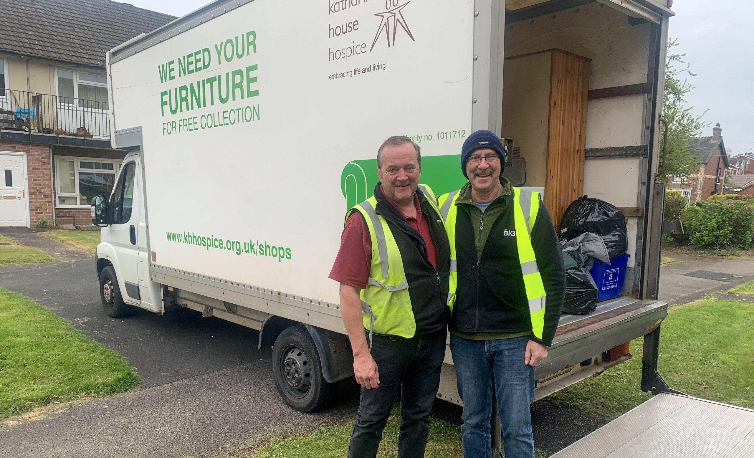 House clearance service Katharine House Hospice Stafford