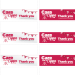 Printable cake labels for Care for a Cuppa