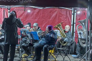 Lea Hall Brass Band Brass band playing