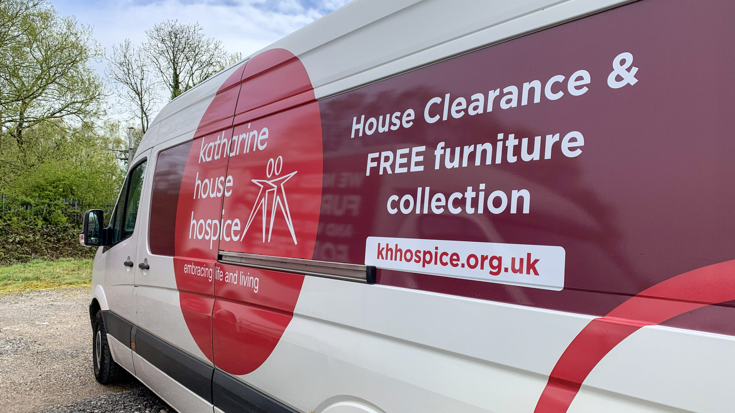 White van with 