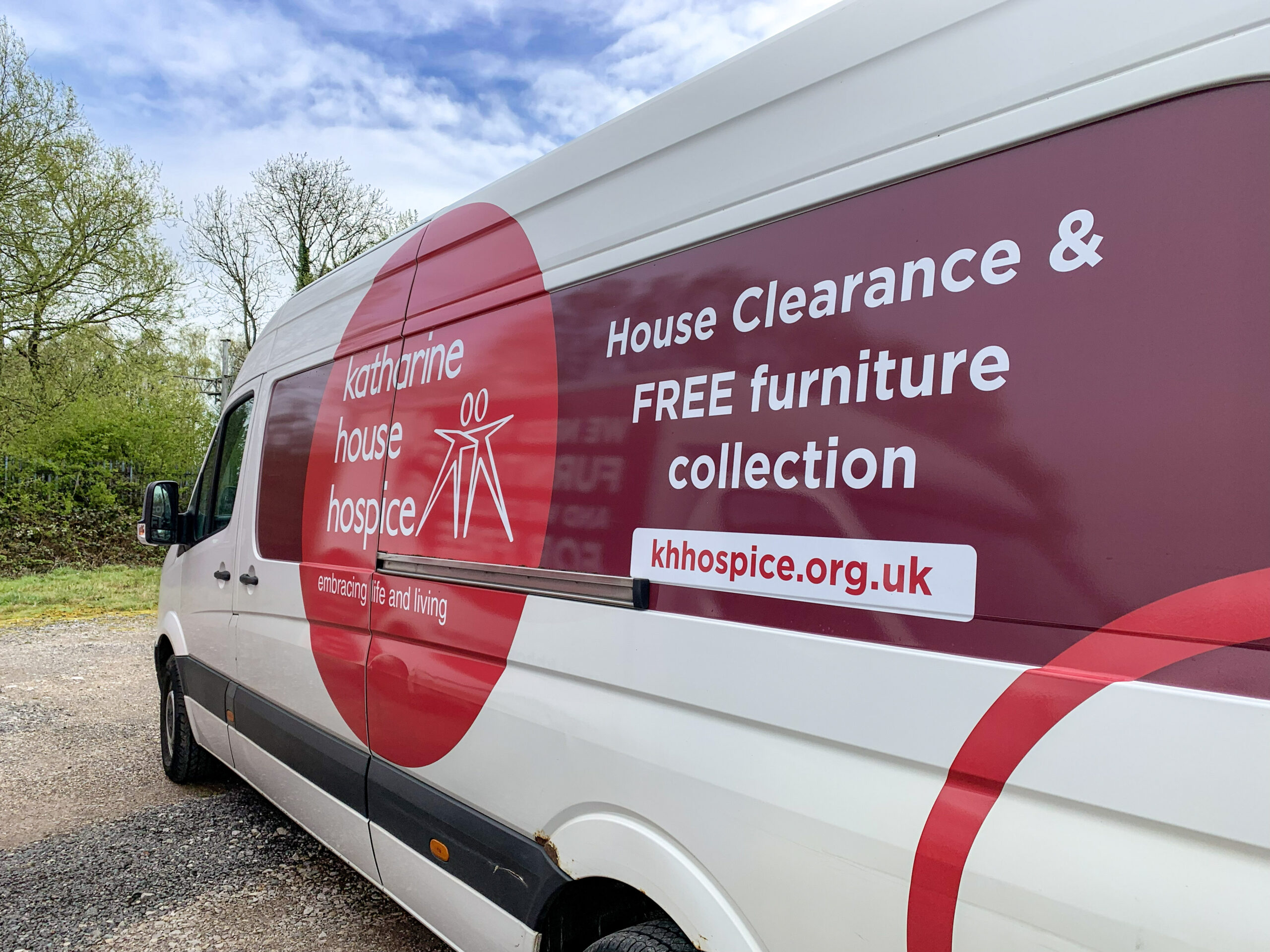 White van with 